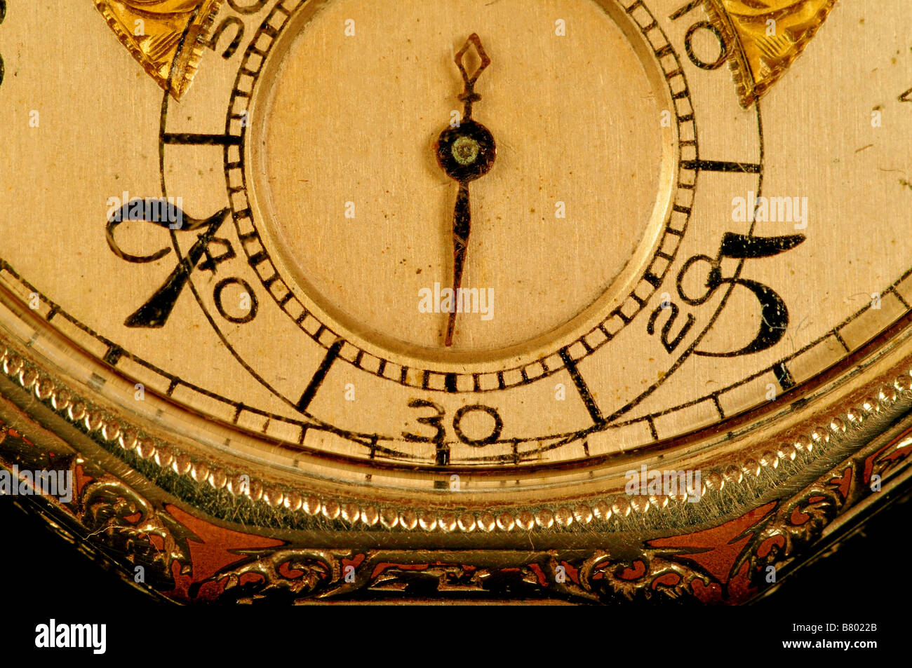 Antique watch face Stock Photo Alamy
