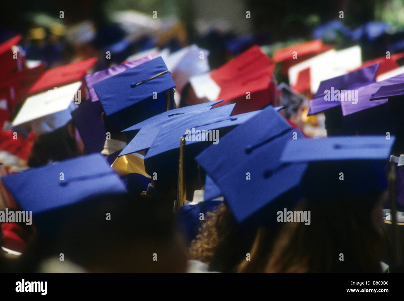 caps-and-gowns-at-graduation-ceremony-stock-photo-alamy