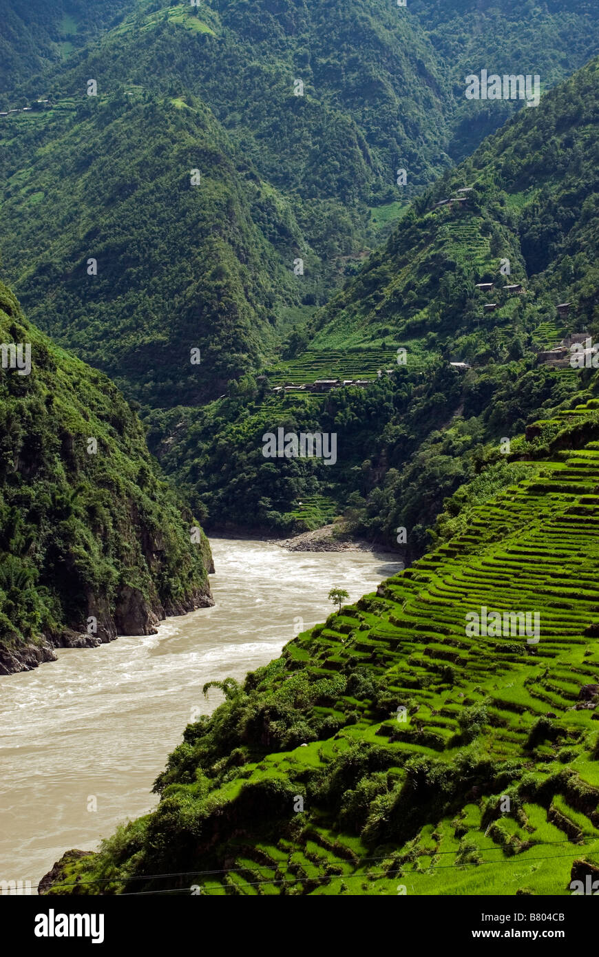 Nu Jiang River Valley, Yunnan, China Stock Photo - Alamy