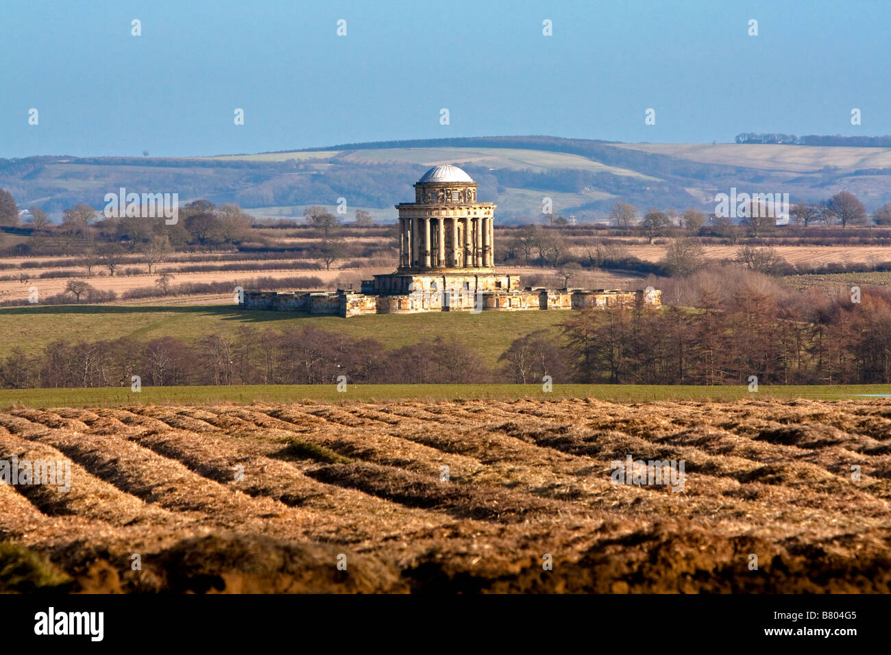 The Mausoleum Castle Howard near Malton North Yorkshire Stock Photo