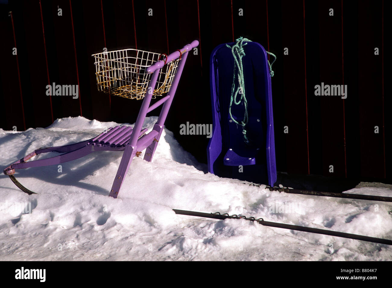 Kick sled hires stock photography and images Alamy