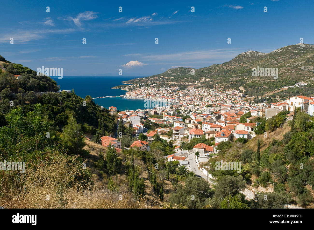 Samos Old Samos nature hi-res stock photography and images - Alamy