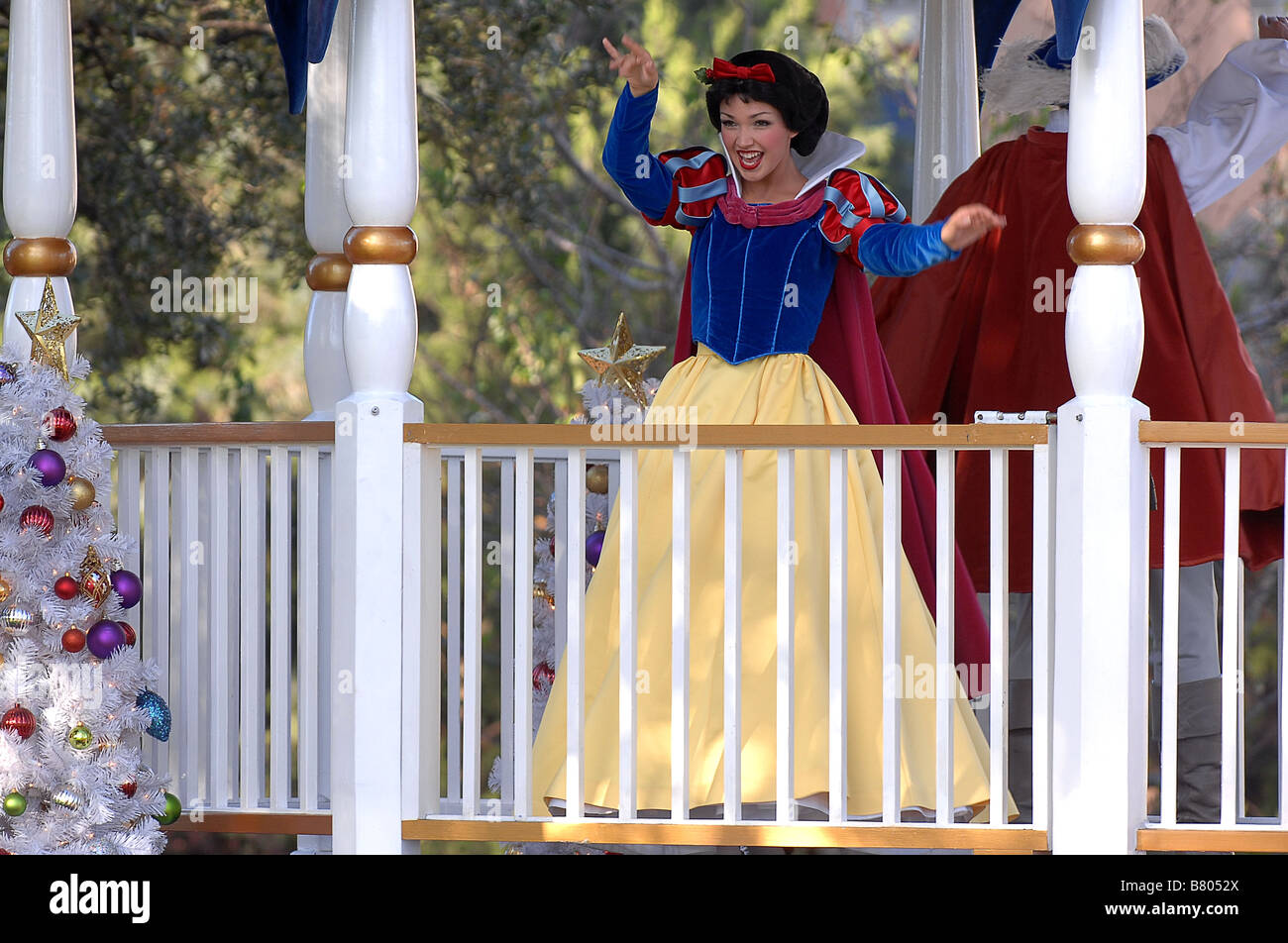 Snow White at Magic Kingdom Orlando Florida Stock Photo