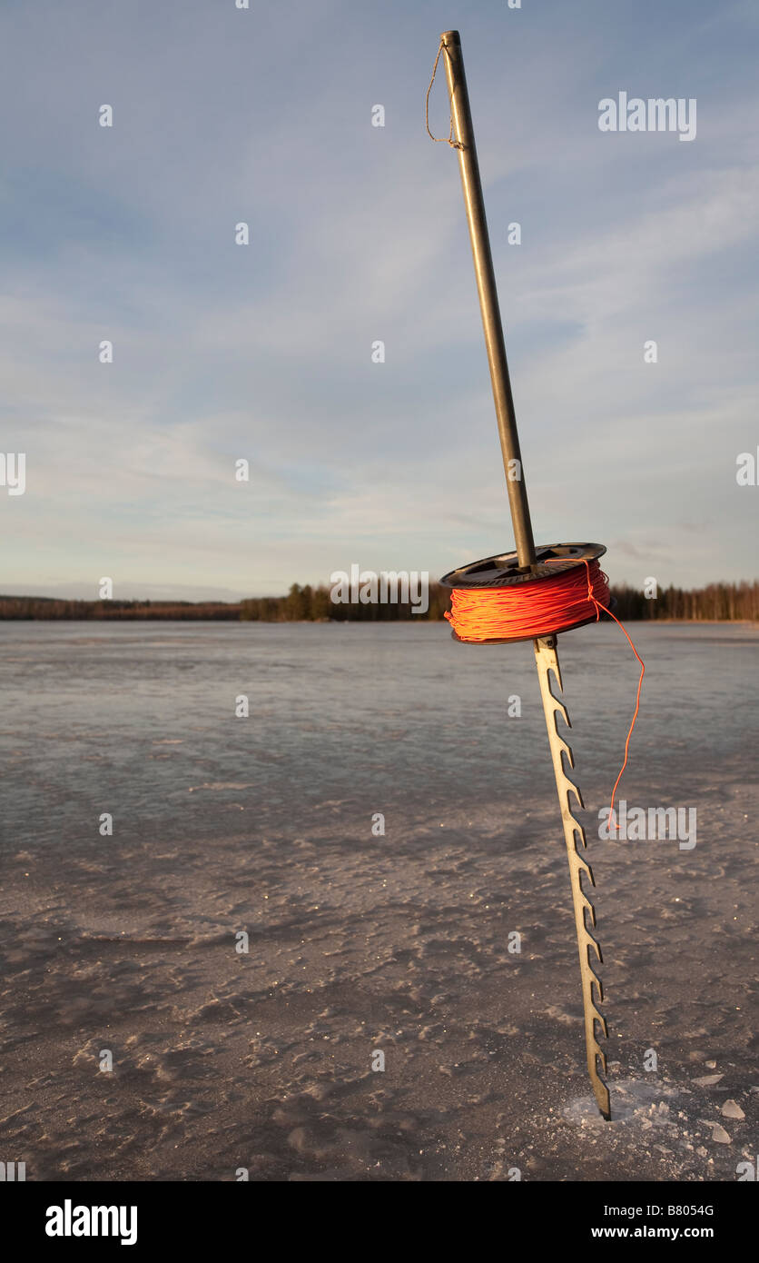 Hand held metallic icesaw hi-res stock photography and images - Alamy