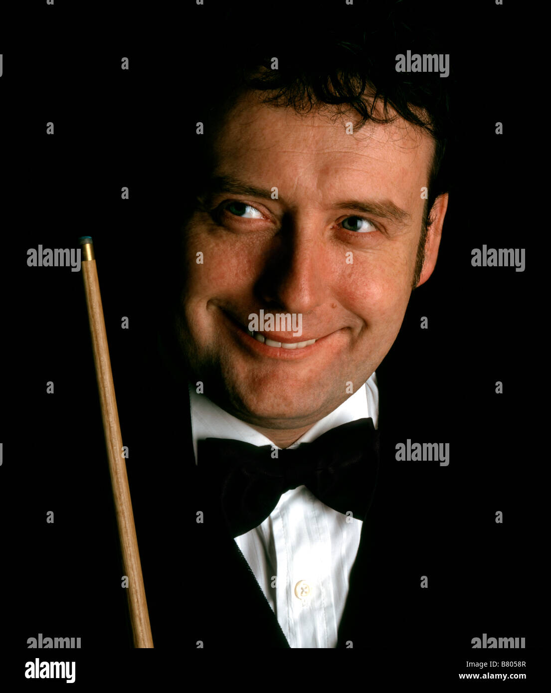 JIMMY WHITE SNOOKER PLAYER Stock Photo