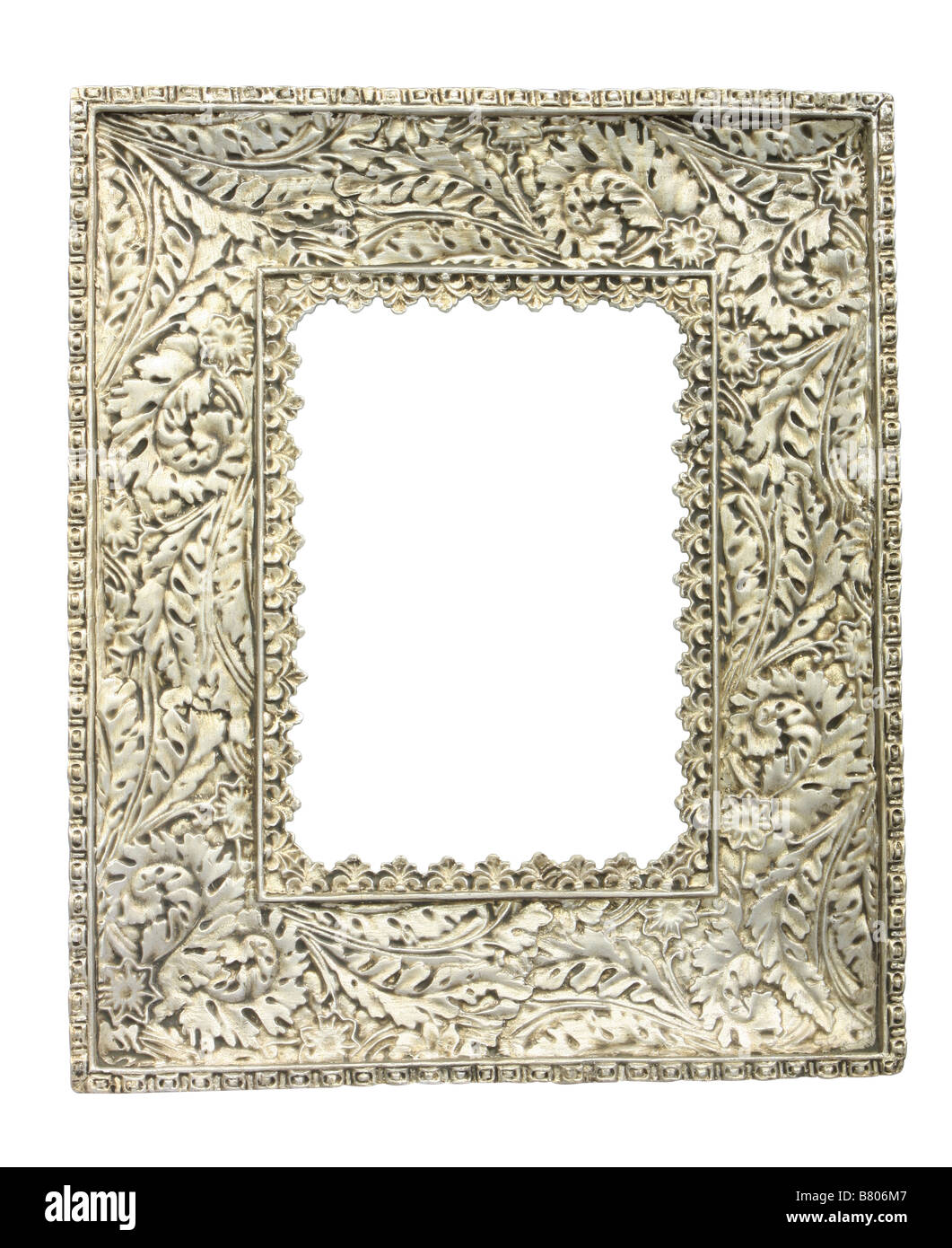 Old fashioned picture frame isolated hires stock photography and