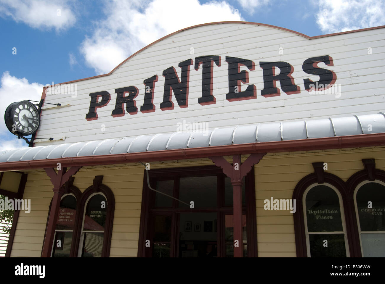 Printers Store, Ferrymead Heritage Park, Ferrymead, Christchurch