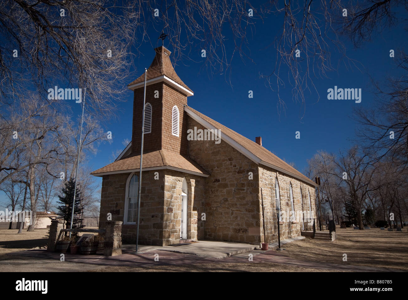 Ryssby church built in 1881 as part of the first Swedish settlement in