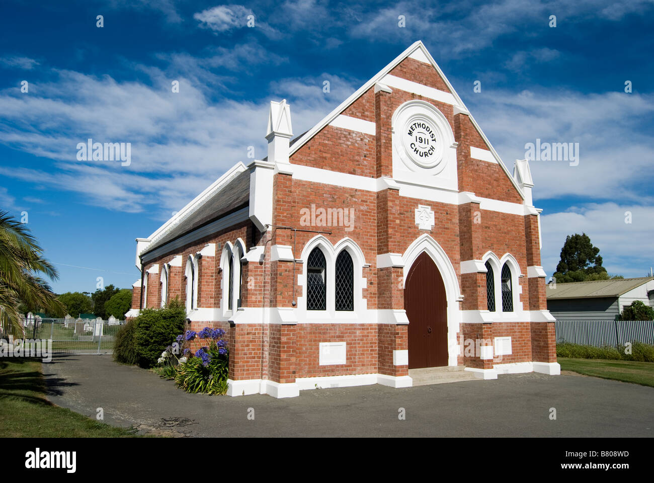 Woodend Methodist Church, Woodend, Waimakariri District, Canterbury, New Zealand Stock Photo