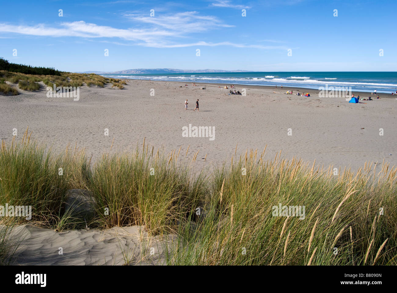 Woodend Beach, Woodend, Waimakariri District, Canterbury, New Zealand