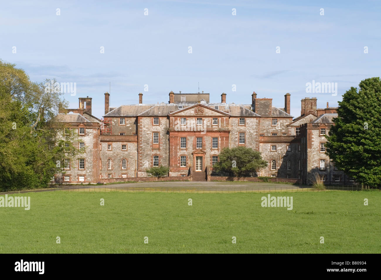 Galloway House and gardens Dumfries and Galloway Scotland summer Stock