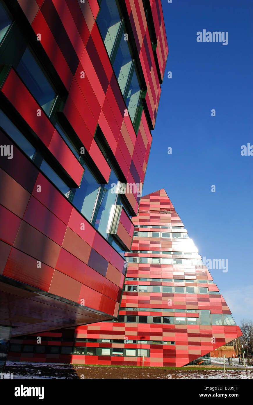 Jubilee Campus Nottingham University(amenities building and interational house Stock Photo Alamy