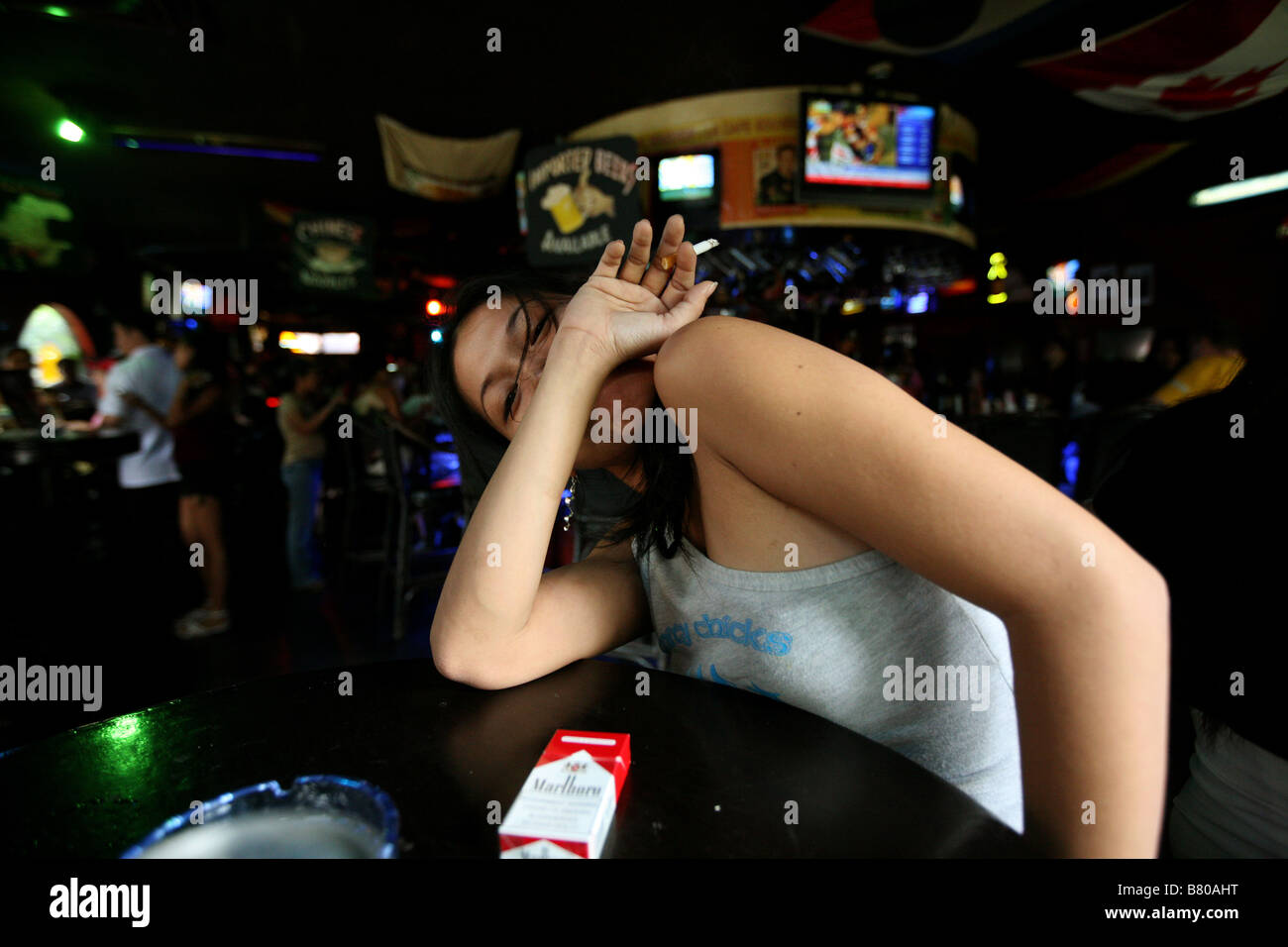 manila prostitution PHILIPPINES Manila A prostitute at L A Cafe in Manila Moshe Shai Stock  Photo - Alamy