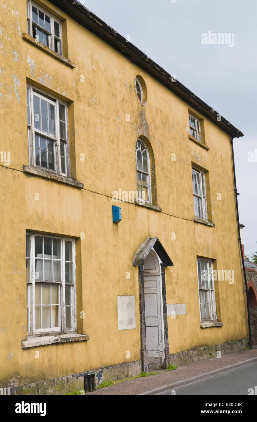 Run down large detached house in rural town of Usk