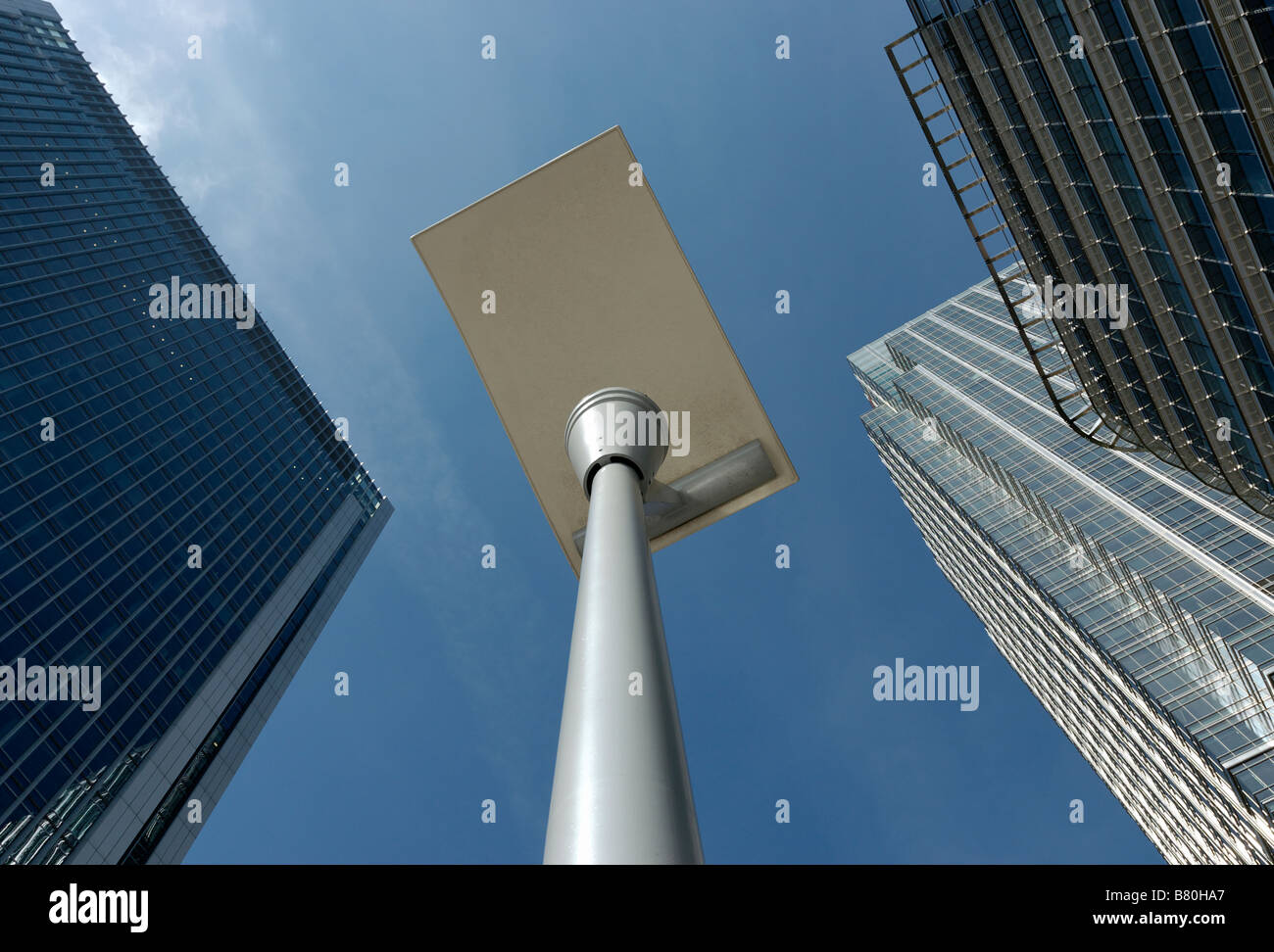 Modern office buildings against a blue sky Stock Photo - Alamy
