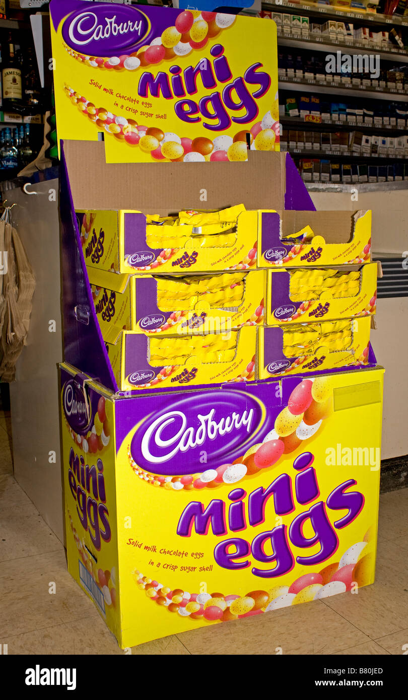 Mini eggs display cadburys hires stock photography and images Alamy