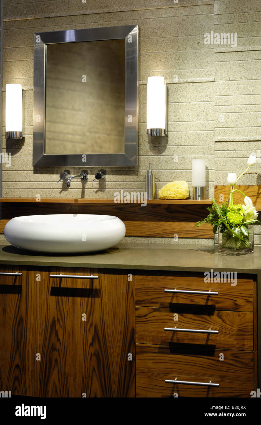 Bathroom interior design Stock Photo