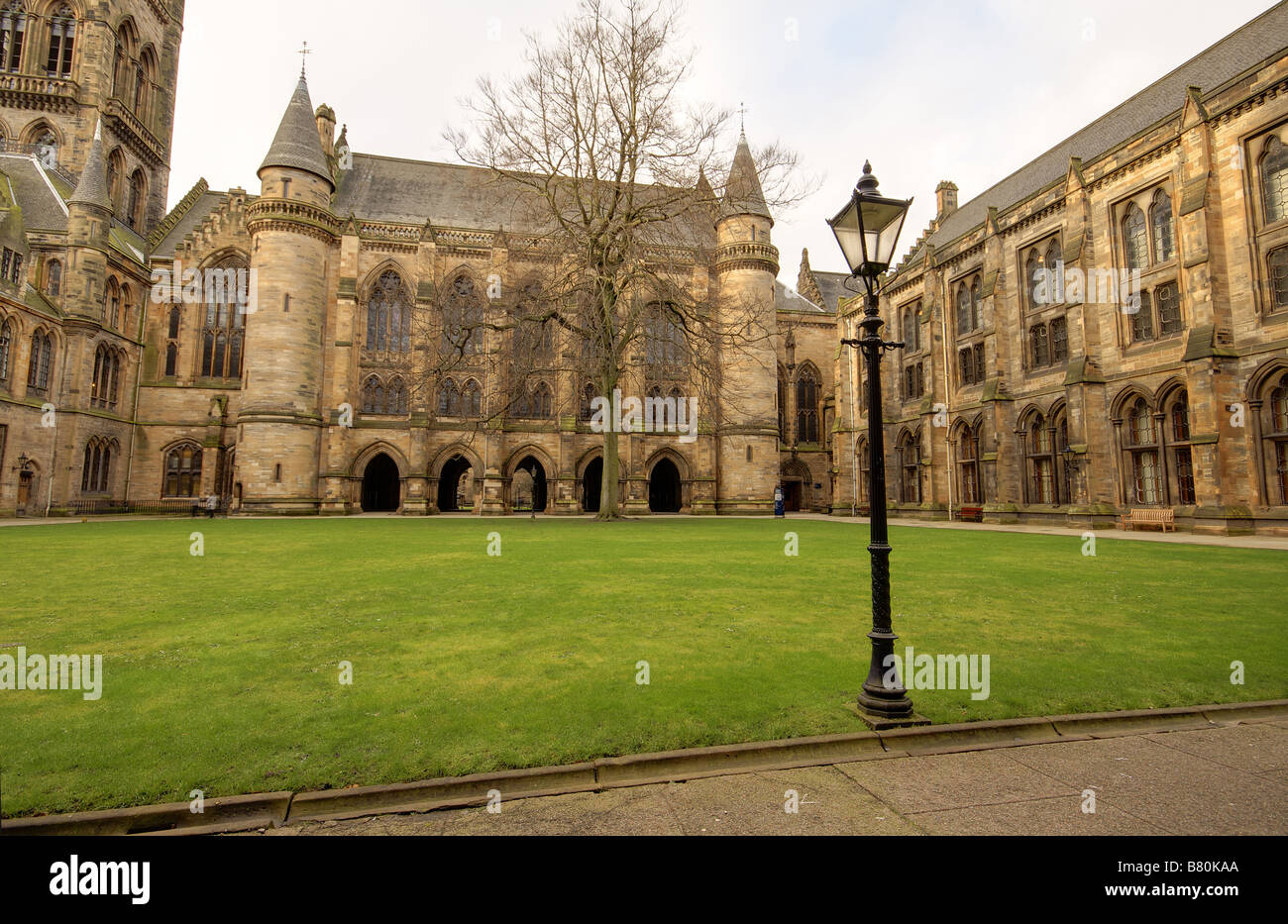 Glasgow University Stock Photo