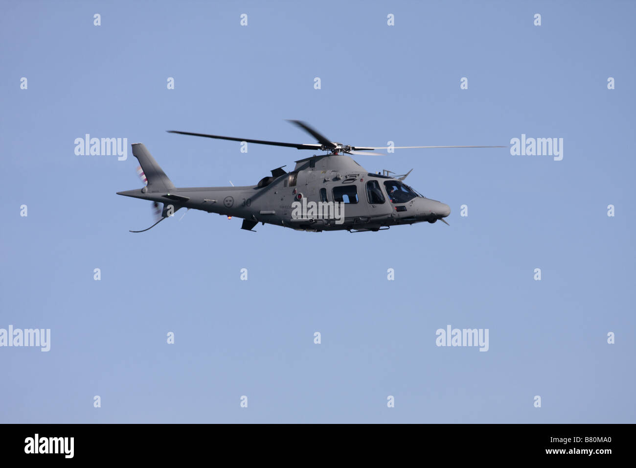 AgustaWestland AW109 helicopter Stock Photo