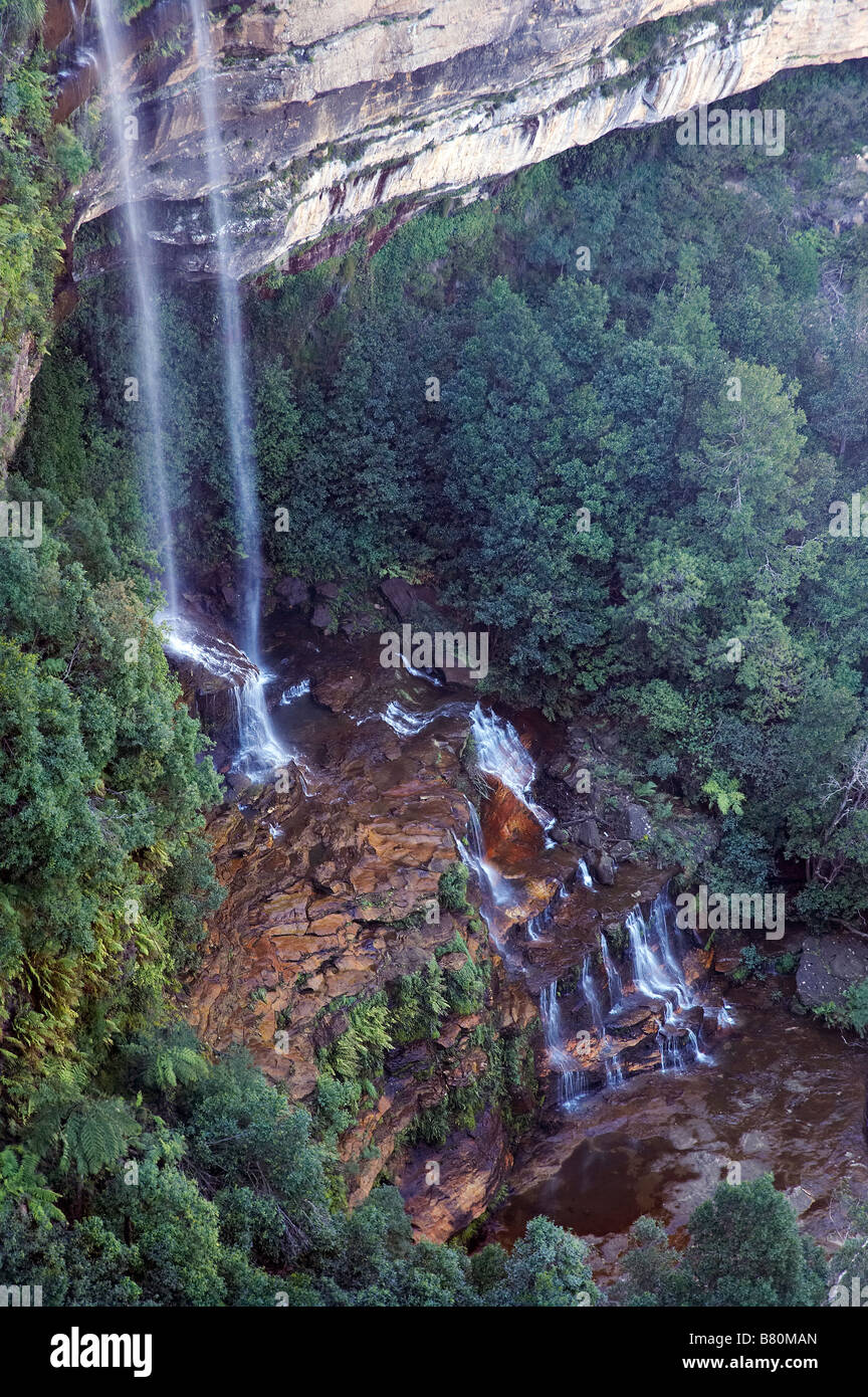 Katoomba Falls Blue Mountains New South Wales Australia Stock Photo Alamy