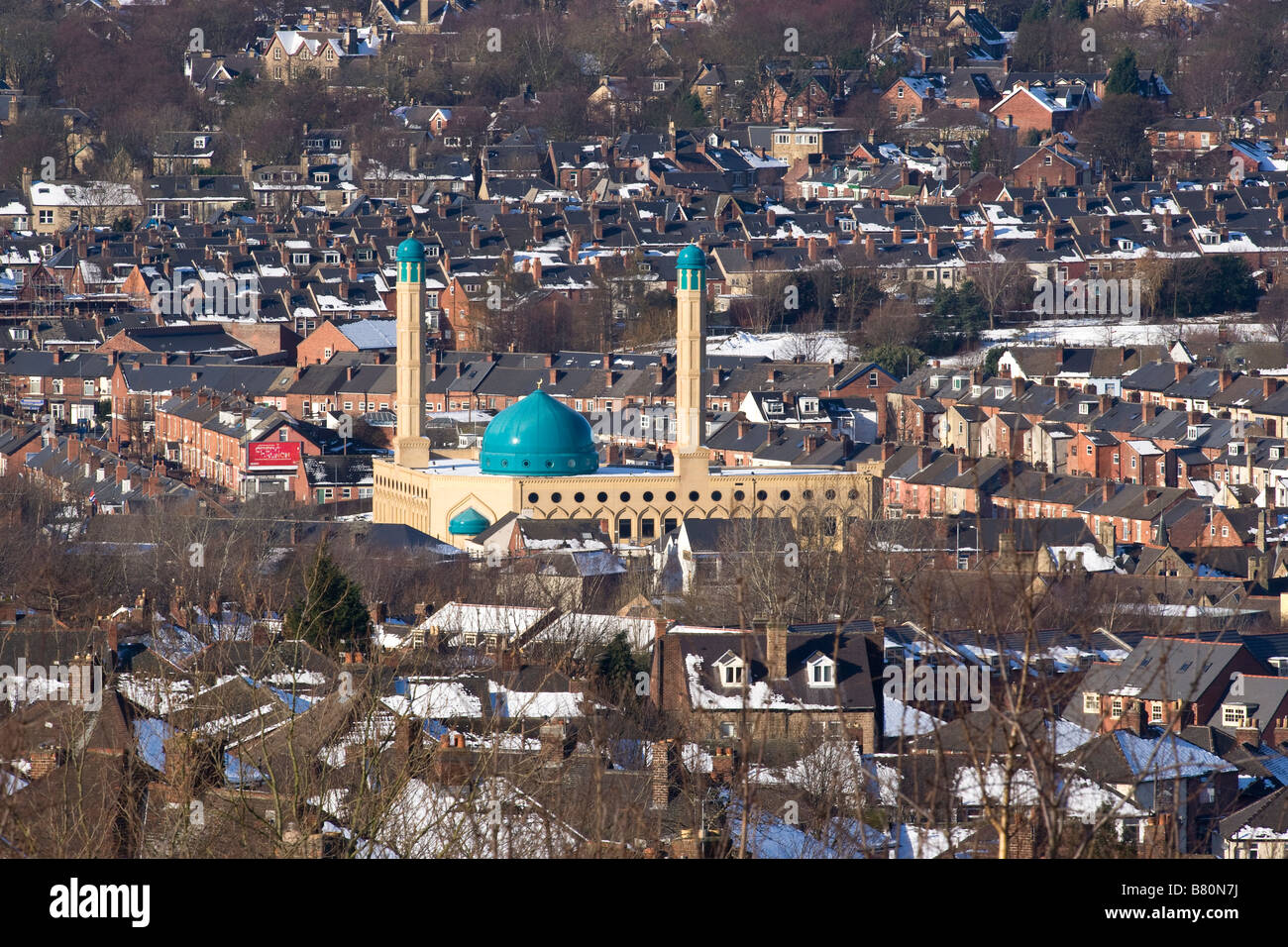 The Medina Mosque in  Sheffield is the first purpose built mosque in the city Stock Photo