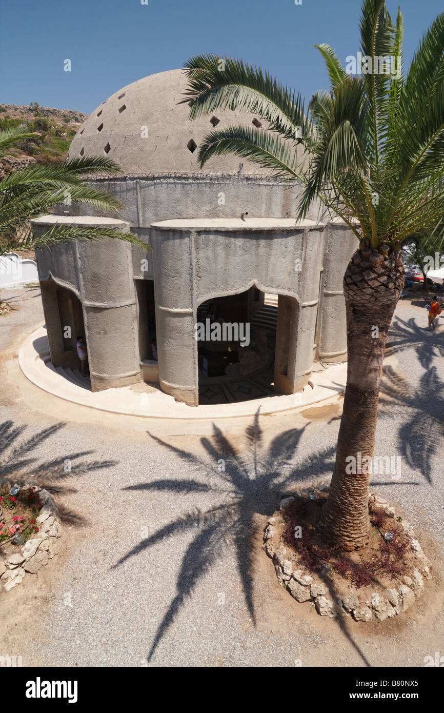 hot spring in Kalithea, Rhodes, Rodos, Dodecanese, Greece Stock Photo ...