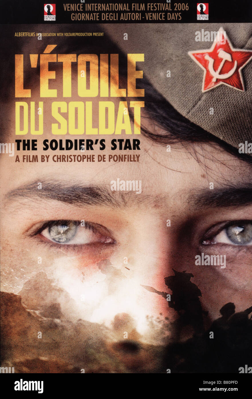 Étoile du soldat, L' Étoile du soldat, L'  Year: 2006 - France Poster / Affiche  Director: Christophe de Ponfilly Stock Photo