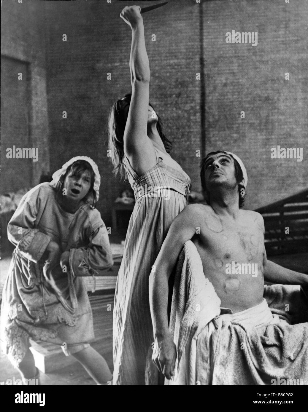 Marat/Sade Marat/Sade  Year: 1967 - uk Glenda Jackson, Ian Richardson  Director: Peter Brook Stock Photo