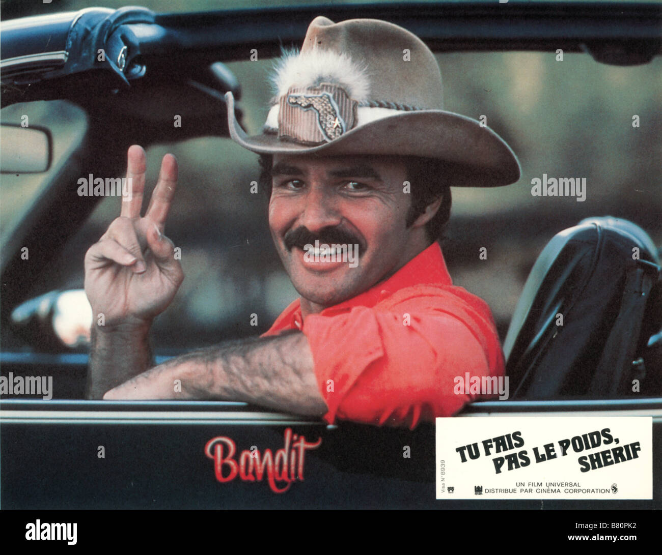 tu fais pas le poids sherif Smokey and the Bandit II / Smokey and the Bandit Ride Again  Year: 1980 USA Burt Reynolds, Sally Field  Director: Hal Needham Stock Photo