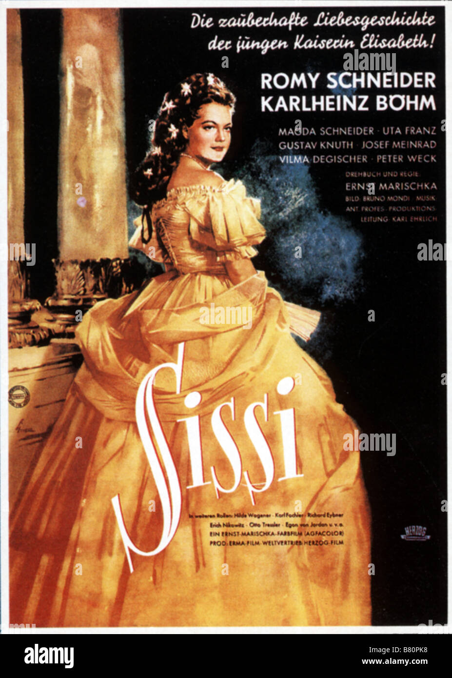 Sissi Year: 1955 - Austria affiche, poster Director: Ernst Marischka Stock  Photo - Alamy