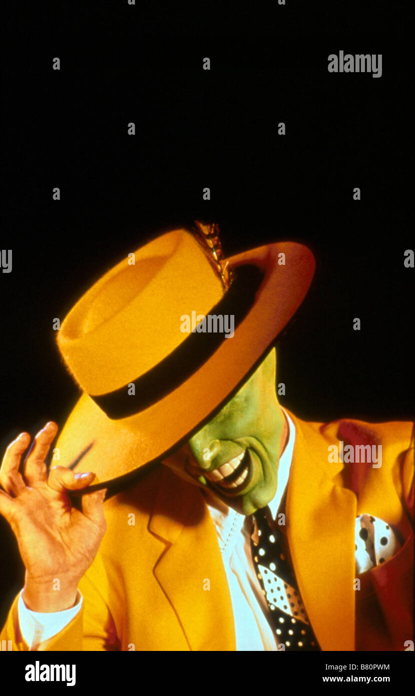 The Mask Year: 1994 USA Jim Carrey  Director: Charles Russell Stock Photo