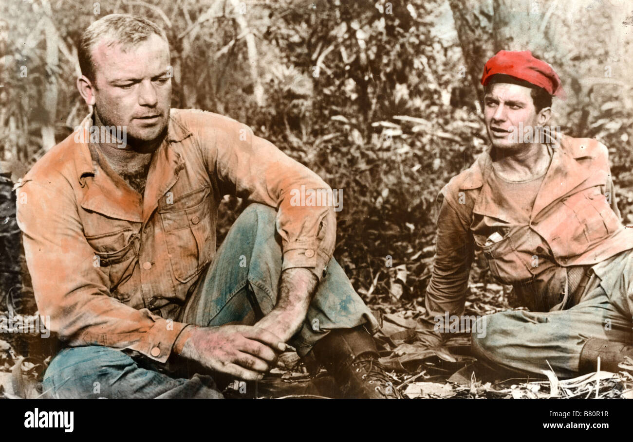 The Naked and the Dead Year: 1958 USA Director :Raoul Walsh Cliff