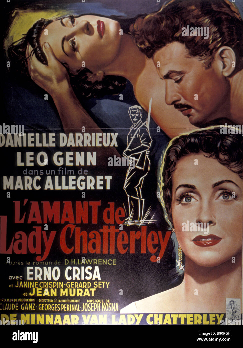 L'amant De Lady Cha Film 1955 Lady Chatterleys Lover High Resolution Stock Photography and Images - Alamy