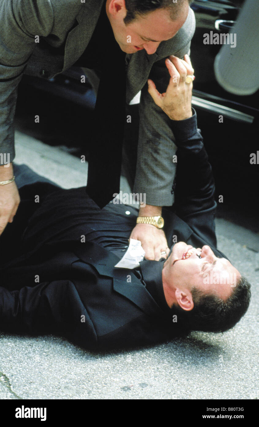 The Sopranos  TV-Series 1999-2007 USA 2000 Season 2  Created by David Chase James Gandolfini Stock Photo