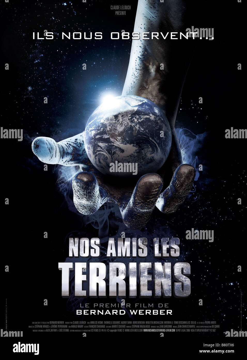 Nos amis les Terriens  Year: 2007 - France Affiche / Poster  Director: Bernard Werber Stock Photo