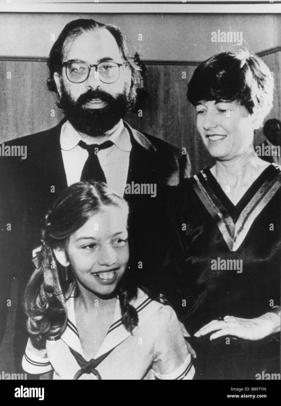 Francis Ford Coppola with wife and daughter Sofia Coppola – Stock