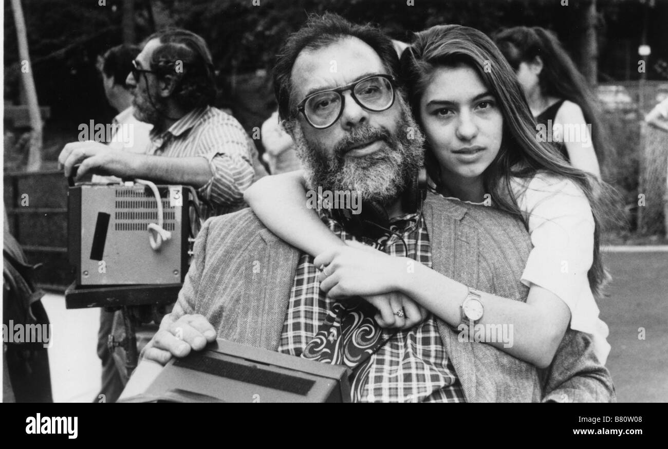 New-York Stories  Life Without Zoe Year: 1989 USA Director : Francis Ford Coppola Francis Ford Coppola, Sofia Coppola Shooting picture Stock Photo