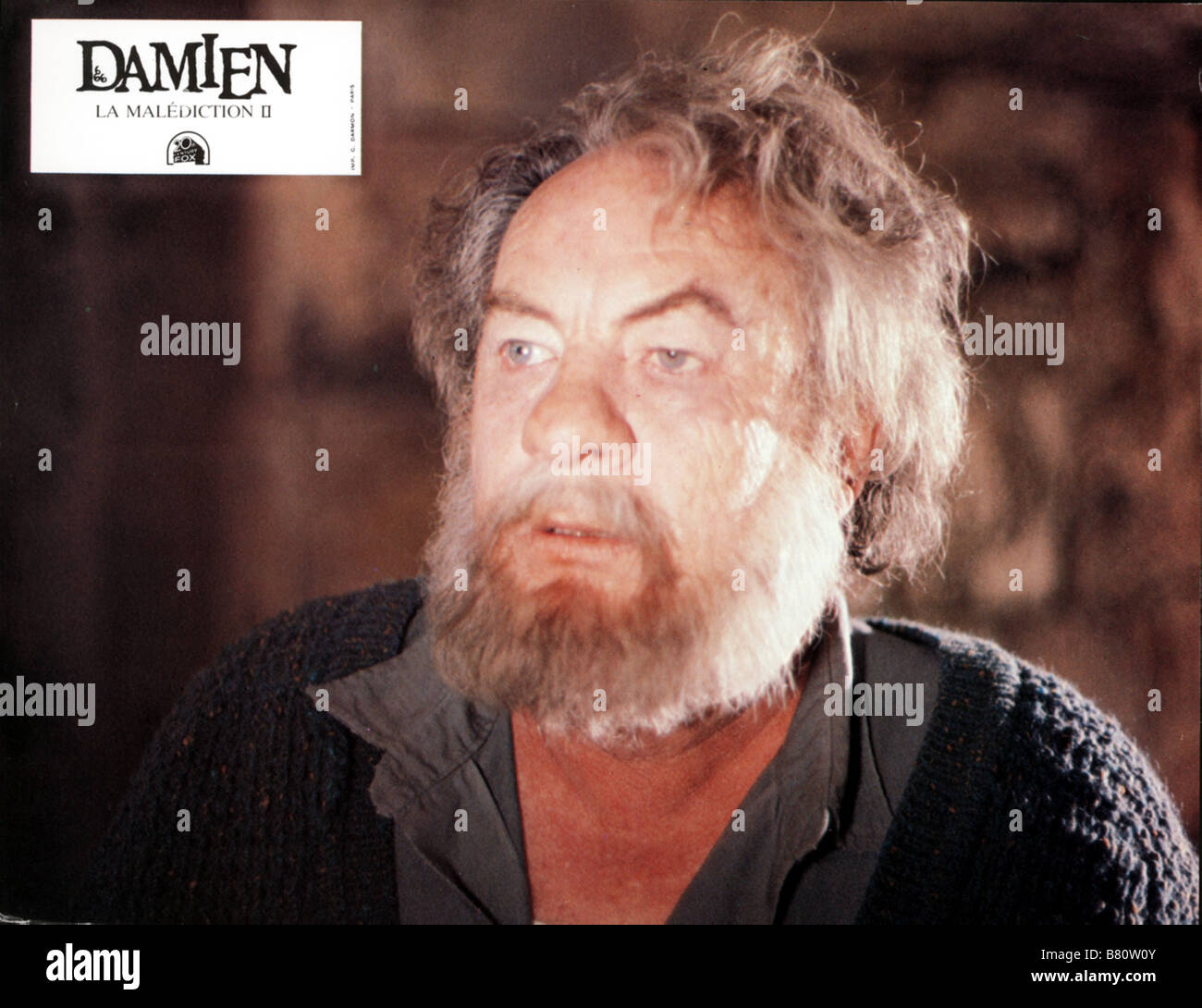 Damien: La malédiction II Damien: Omen II  Year: 1978 USA Leo McKern  Director: Don Taylor Stock Photo