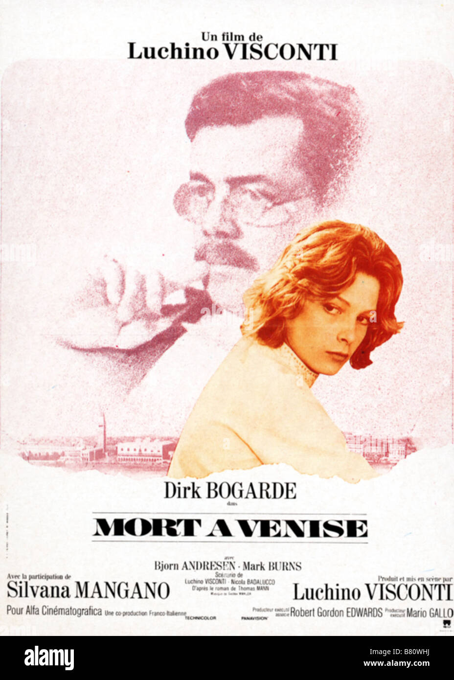 Morte a Venezia Year 1971 Italy Director Luchino Visconti Movie poster (Fr Stock Photo Alamy