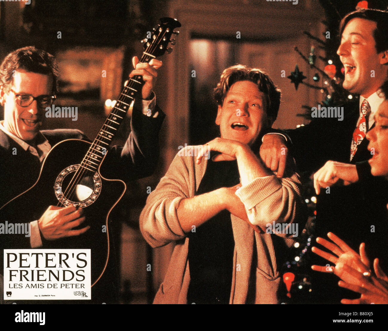 Peter's Friends Year : 1992 UK Hugh Laurie, Kenneth Branagh, Stephen Fry  Director: Kenneth Branagh Stock Photo