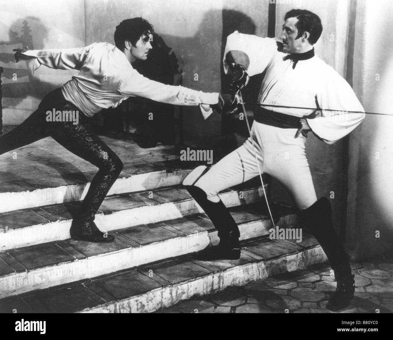 Le signe de Zorro The Mark of Zorro (1940) usa Tyrone Power, Basil Rathbone  Director: Rouben Mamoulian Stock Photo