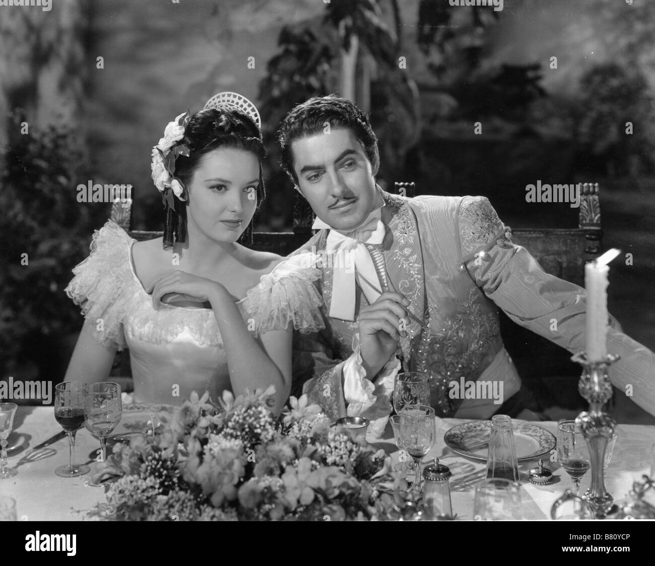 Le signe de Zorro The Mark of Zorro (1940) usa Tyrone Power, Linda Darnell  Director: Rouben Mamoulian Stock Photo