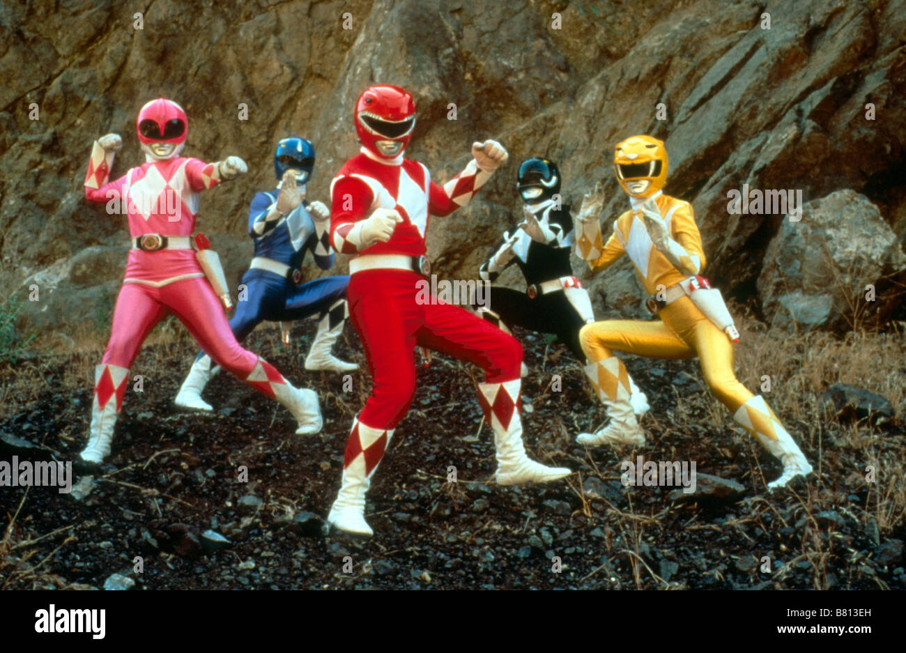Mighty Morphin' Power Rangers  TV-Series 1993-1996 USA / Japan Director: John Blizek David Blyth Stock Photo