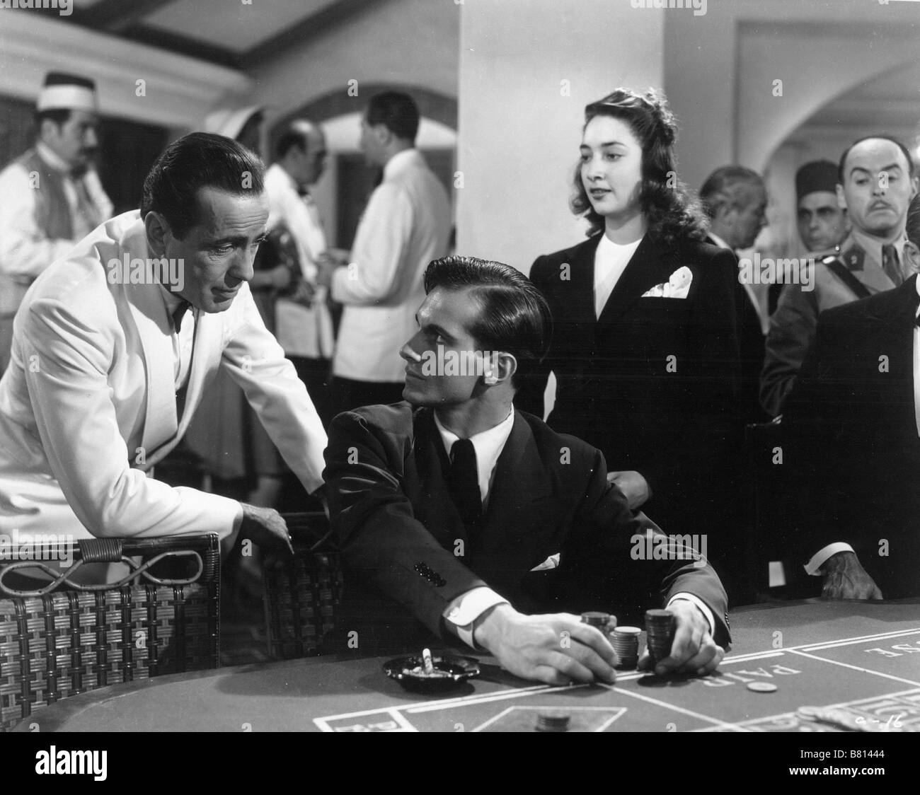 Casablanca  Year : 1942 USA Humphrey Bogart  Director: Michael Curtiz Stock Photo