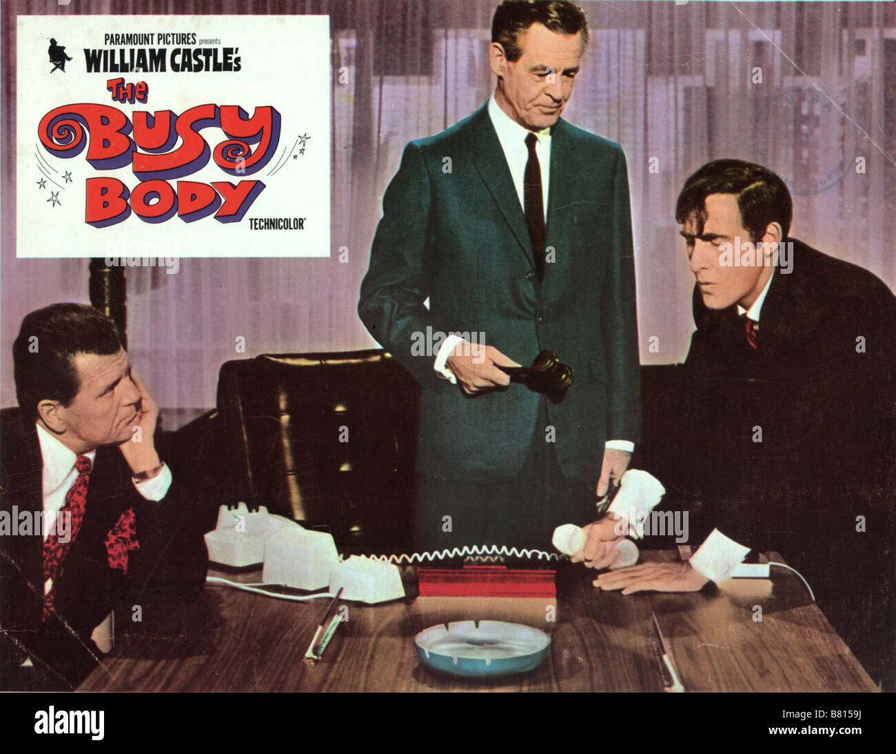 The Busy Body The Busy Body  Year: 1967 USA Robert Ryan, Sid Caesar,  Director: William Castle Stock Photo