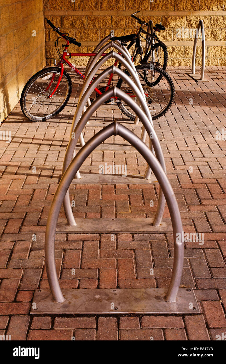 Bicycle parking racks hi-res stock photography and images - Alamy