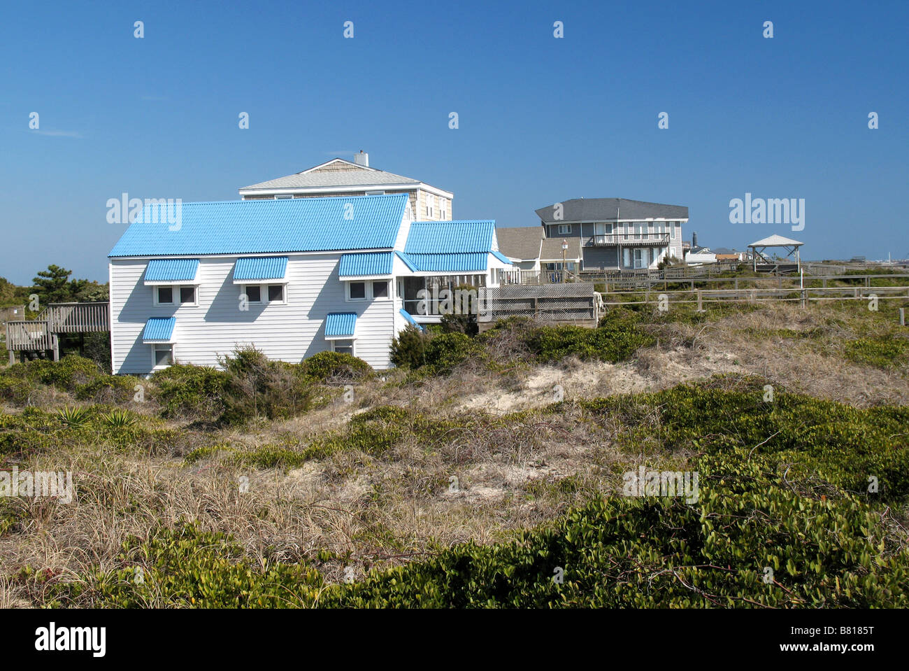 SAND DUNE HOUSES CASWELL BEACH BRUNSWICK COUNTY NORTH CAROLINA USA 06