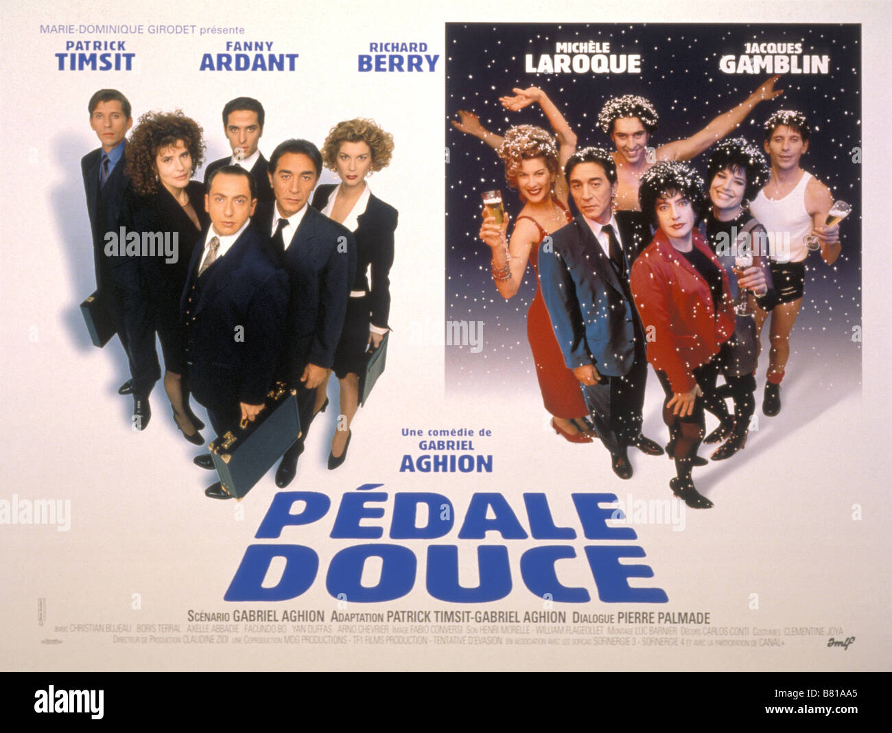 Pedale Douce Film Streaming Pédale douce Year: 1996 - France affiche, poster Patrick Timsit Stock