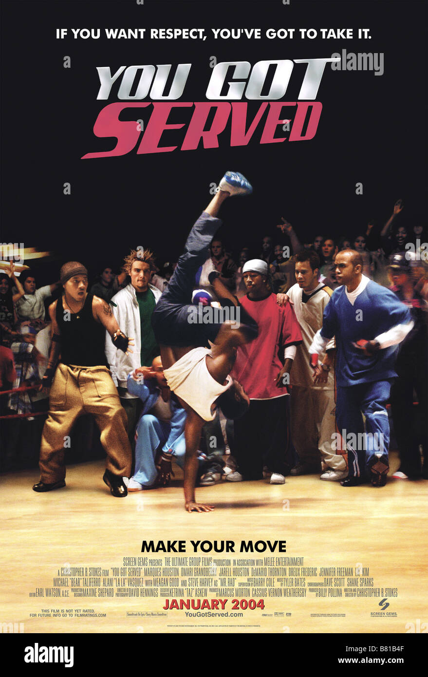 You Got Served Year 2004 USA Director Chris Stokes Movie Poster USA 