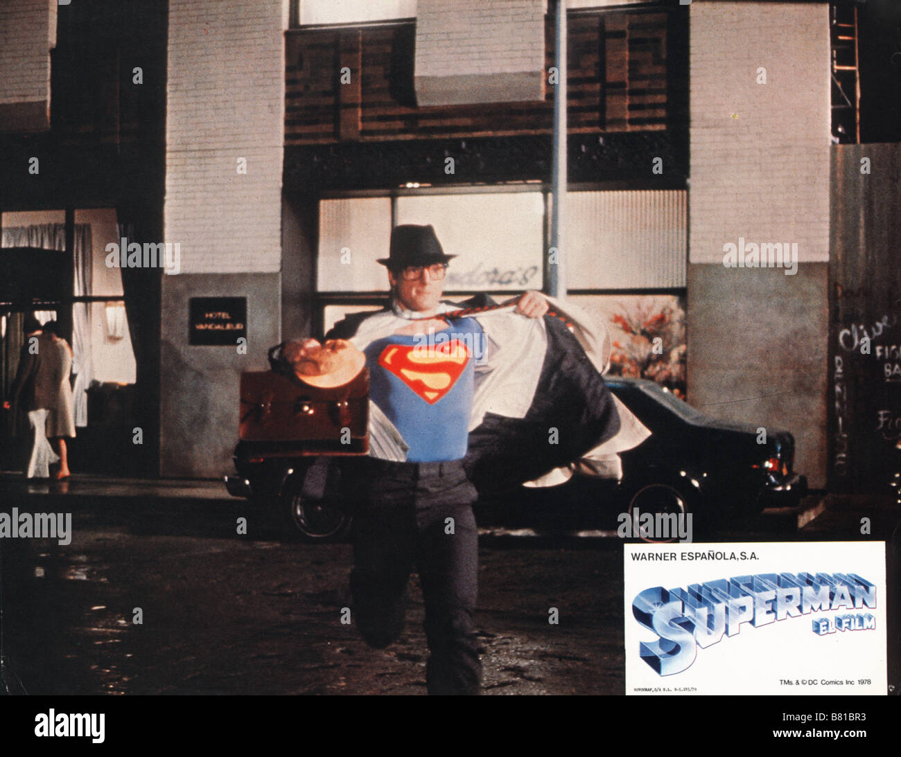 Superman  Year: 1978 UK Christopher Reeve  Director: Richard Donner Stock Photo